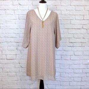 Charming Charlie double V style dress